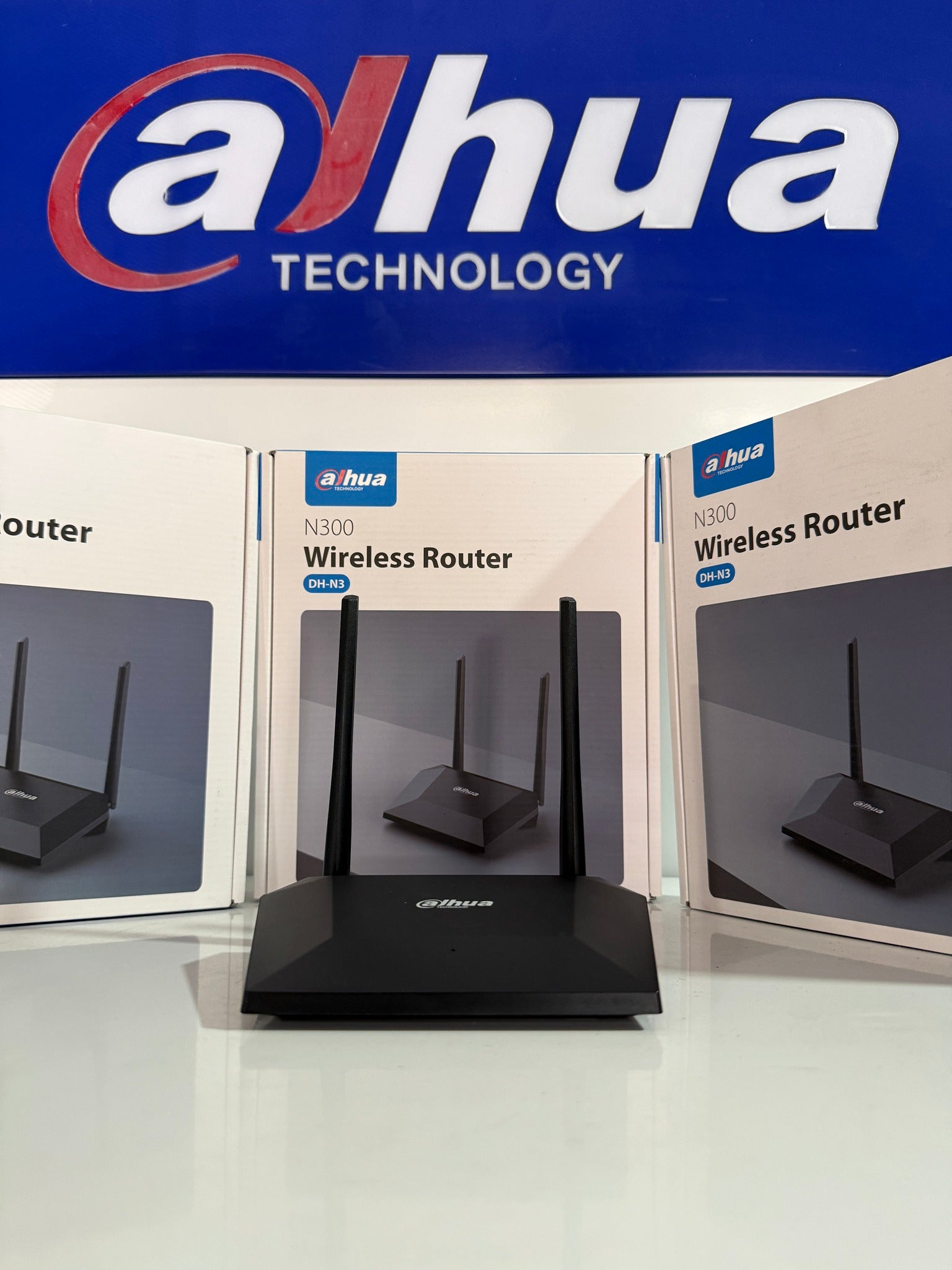 Dahua Ap Router Router Dahua Ethernet DH-N3, Inalámbrico, 300Mbit/s, 4x RJ-45, 2.4GHz ...