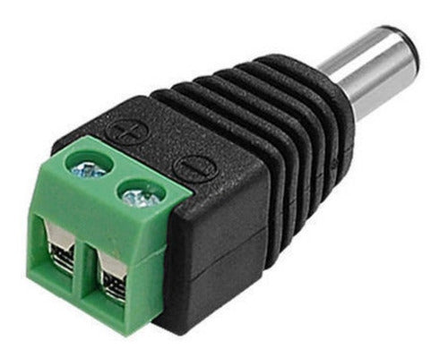 CONECTOR DE CORRIENTE TIPO PLUG DE 3.5MM FOLKSAFE MACHO - FSMC01