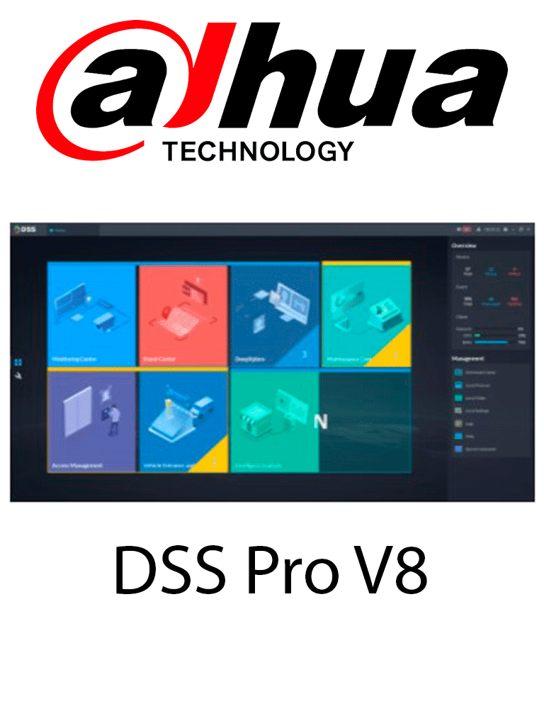 DAHUA DHI DSSPro8 Video Channel License Licencia Adicional De DSS Pr dahua-dhi-dsspro8-video-channel-license-licencia-adicional-de-dss-pr