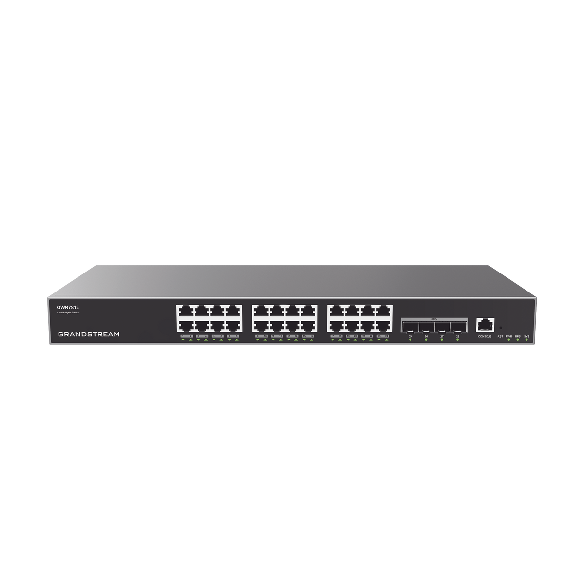 Switch Capa 3 Administrable / 24 puertos 10/100/1000 Mbps + 4 Puertos ...