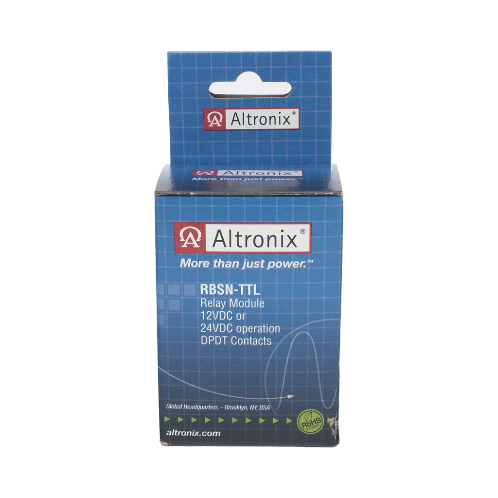 Módulo de relevador ultrasensitivo Altronix - RBSNT-TL - RBSNT-TL ...