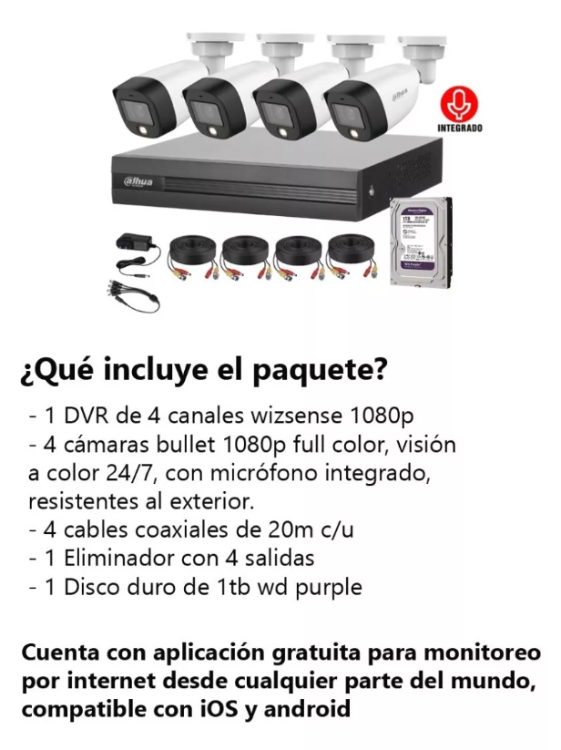 Kit full color DHT0250020 + dd purple de 1tb