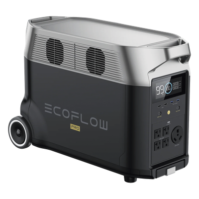 Estación de Energía Portátil / 3600 Wh LFP / 3600W AC (7200W Pico) / 5 Puertos AC / 2 USB-C PD 100W / Carga Solar 1600W / Wi-Fi y Bluetooth