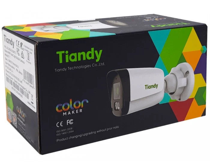 2MP AK COLORMAKER Cámara Bala lente fijo - 2.8mm - IR 30m - Carcasa Po – VIGILANTEC